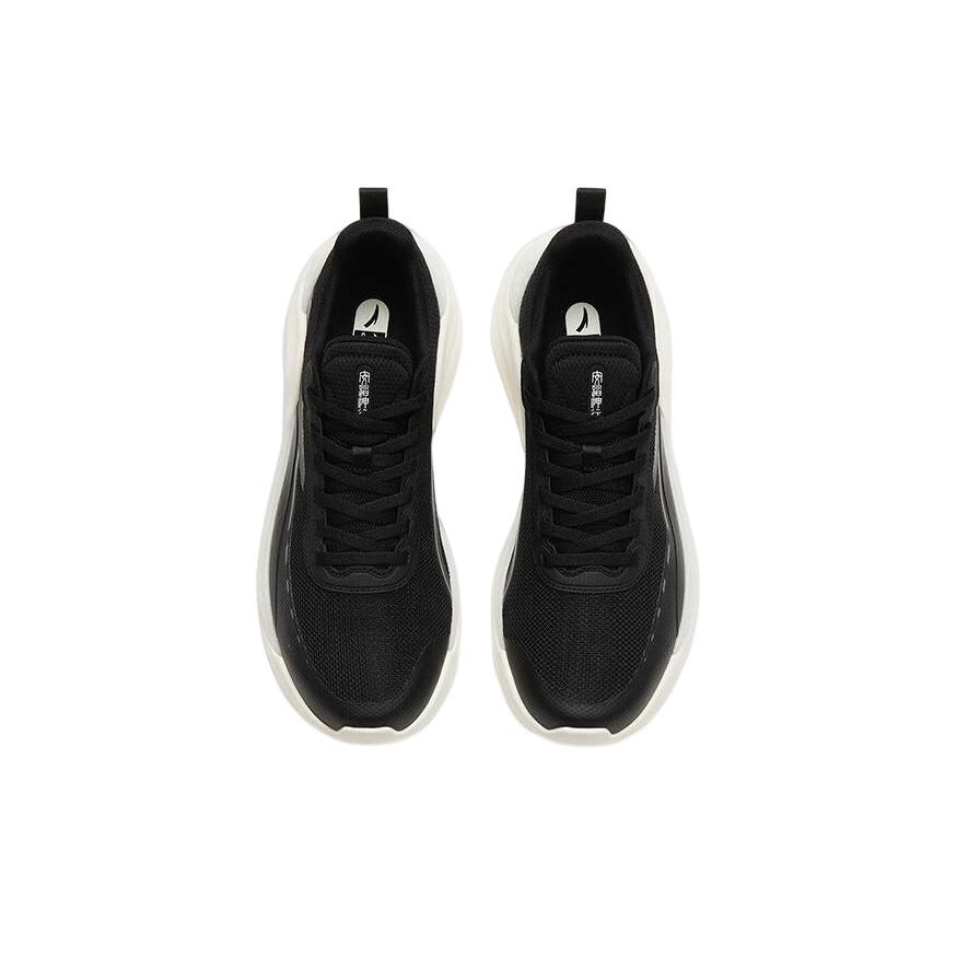 Anta Нескользящие прочные низкие кроссовки мужские кроссовки черные серые 112327718-2