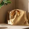 Dust Bag for Handbags Cover Bag, Drawstring Design Satin Storage Pouch, Large Capacity Travel Organizer Portable Luxury Protection And