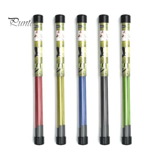 Golf Alignment Stick 2Pcs Rod 3 Section Collapsible Aiming Swing Putting Training Tool Aid Direction Indicator Fiberglass Accessories Portable
