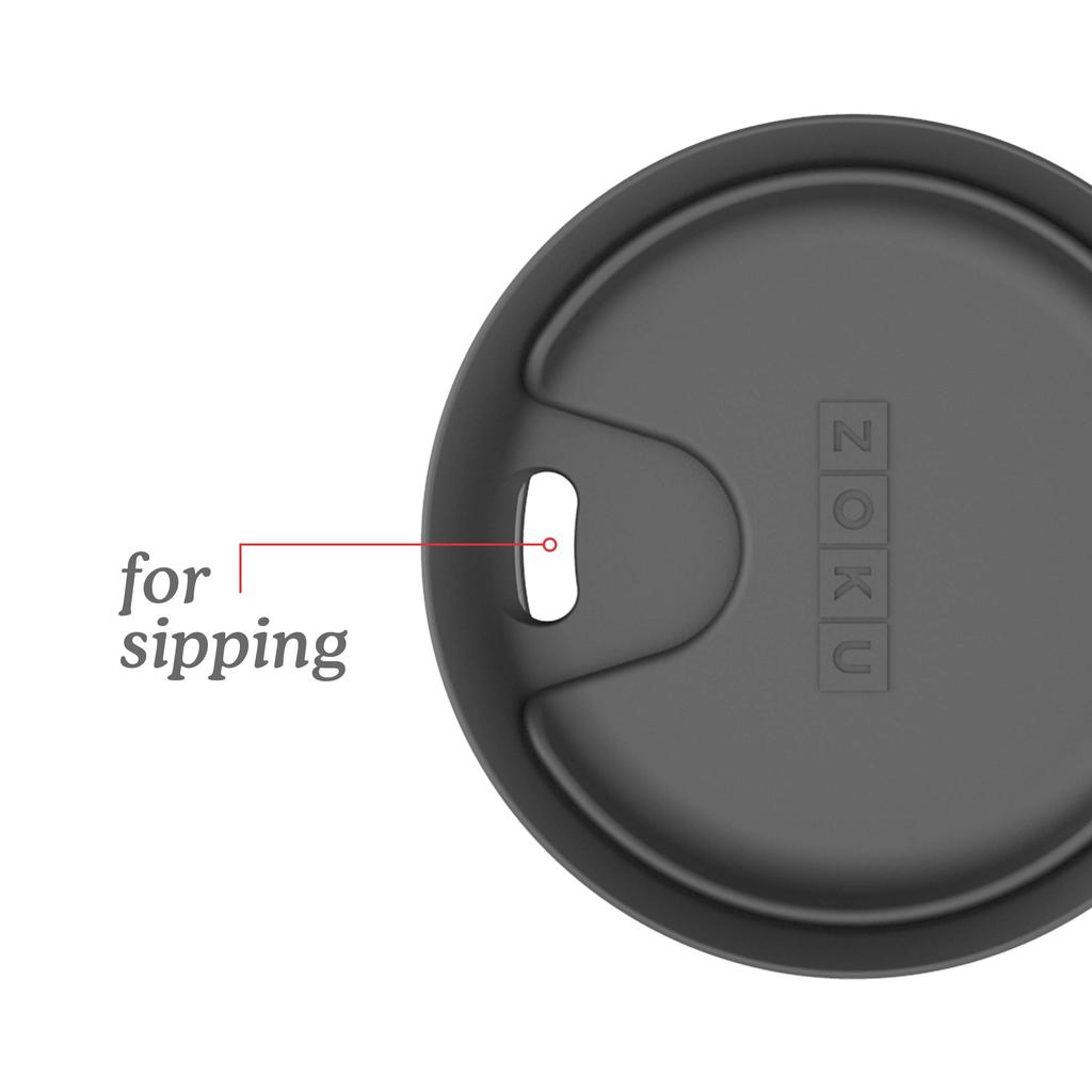 LEADWORKS ZOKU 3в1 Вакуумный стакан с двойными стенками, Белый, 350 мл, Изолированный,