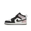 Детские кроссовки Air Jordan 1 Mid SE PS Zen Master White Black Amethyst-Wave DM6215-001