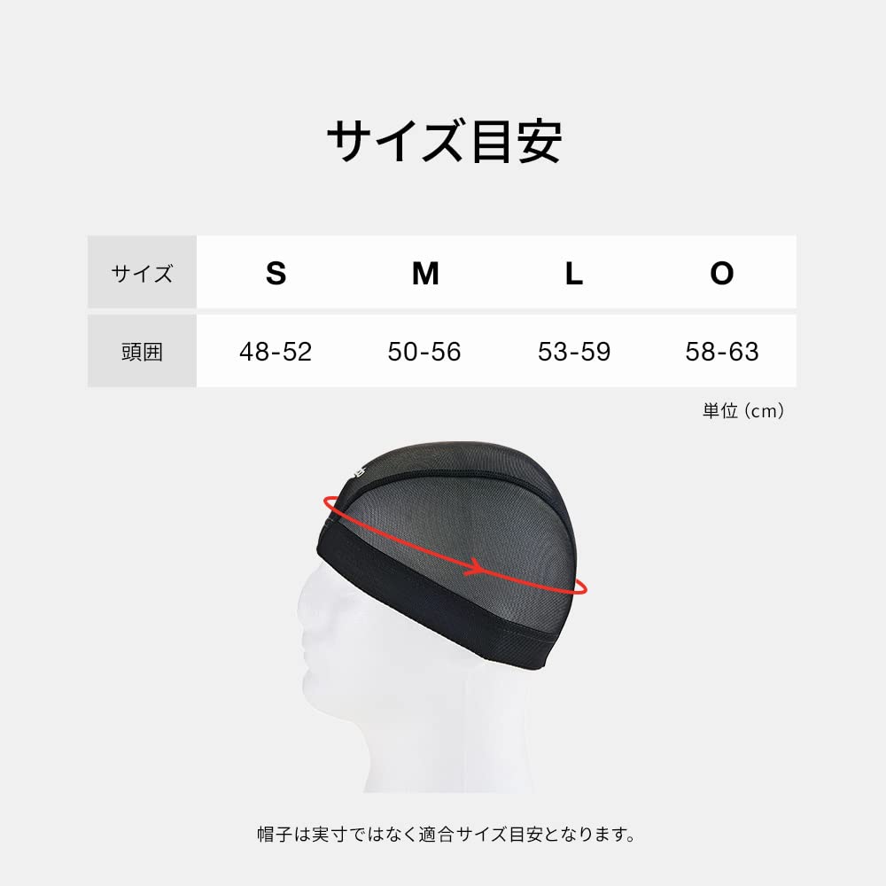 Speedo swim cap, mesh cap with logo, unisex, SD99C60, black, size M.