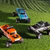 ABS 1/64 Mini Rc Monster Truck с прицепом 4G пульт дистанционного управления USB перезаряжаемый корпус из сплава