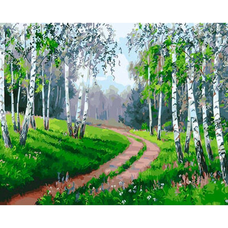Алмазная картина «Дерево», полный круглый набор со стразами, алмазная вышивка, пейзажная мозаика, летняя вышивка крестом, настенное искусство