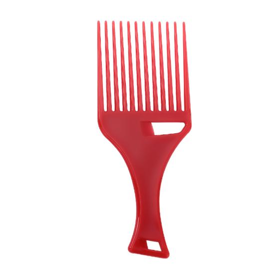 Текстурирующая расческа Yousheng для мужчин, простая в использовании, легкая, полипропиленовая, парикмахерская, полая, вилочная расческа для повседневной жизни