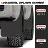 4 шт. для пикапа, внедорожника и грузовика, универсальные брызговики для колес автомобиля, брызговики, переднее и заднее крыло, автомобильные аксессуары