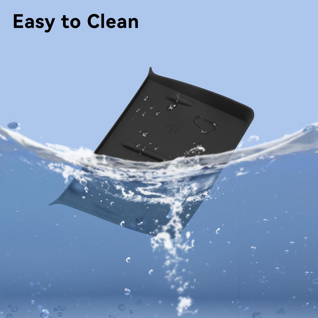 For BYD Sealion 07 EV 2025 2025 Car Anti-Slip Pad Interior Accessories Center Console Silicone Wireless Charging Pad Black