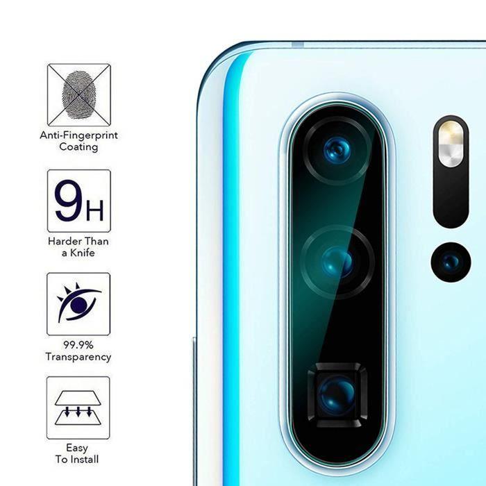 Film Protecteur - PHONILLICO - Huawei P30 PRO - Lot de 3 - Verre Trempé Souple - Protection Caméra Arrière