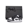 Air Jordan 1 Нескользящее покрытие Низкие винтажные баскетбольные кроссовки Женские Черно-белые DC0774-101(Team59-SBOX)