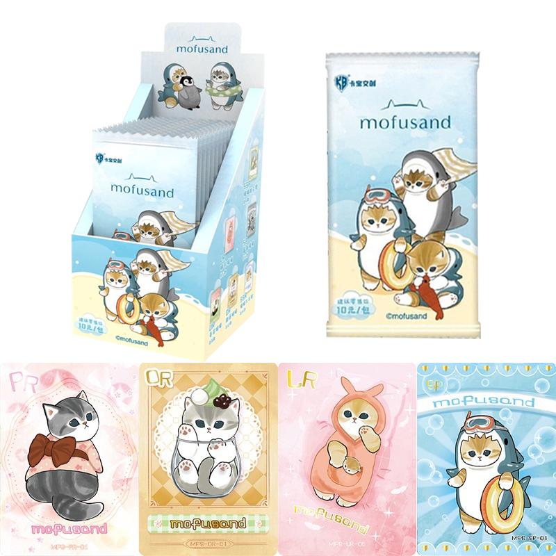 Genuine Mofusand Cards Healing Meow Meow Series Card Cute Anime Character Collection Card Toys Gifts