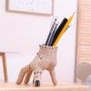 1pc Horror Finger Pen Holder, Halloween Decor, Man Hand Stationery Storage Box, Office Creative Brush Pot, Home Decoration