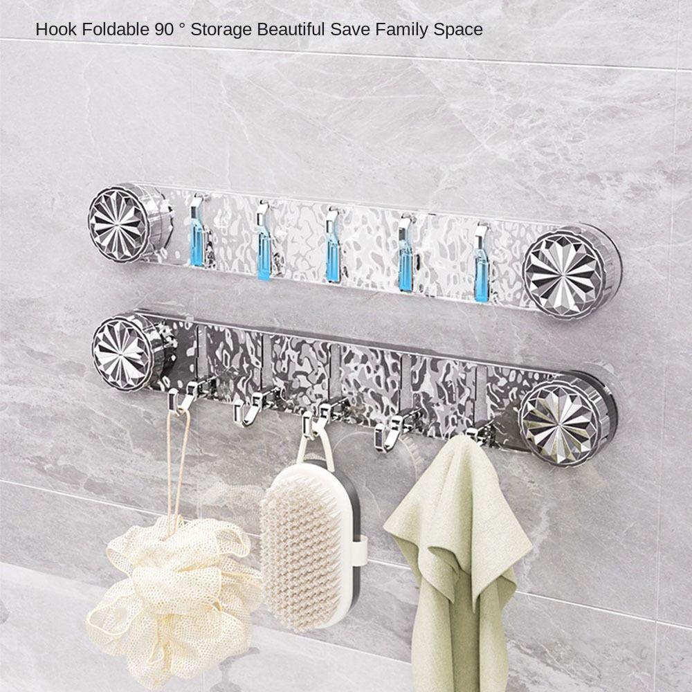 Настенный крючок с присоской, вешалка для полотенец, вешалки для халатов, модный крючок для вакуумной чашки