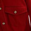 Woolrich 80-е Сделано в США Шерстяная рубашка с длинным рукавом Красные налокотники Мужская Б/У