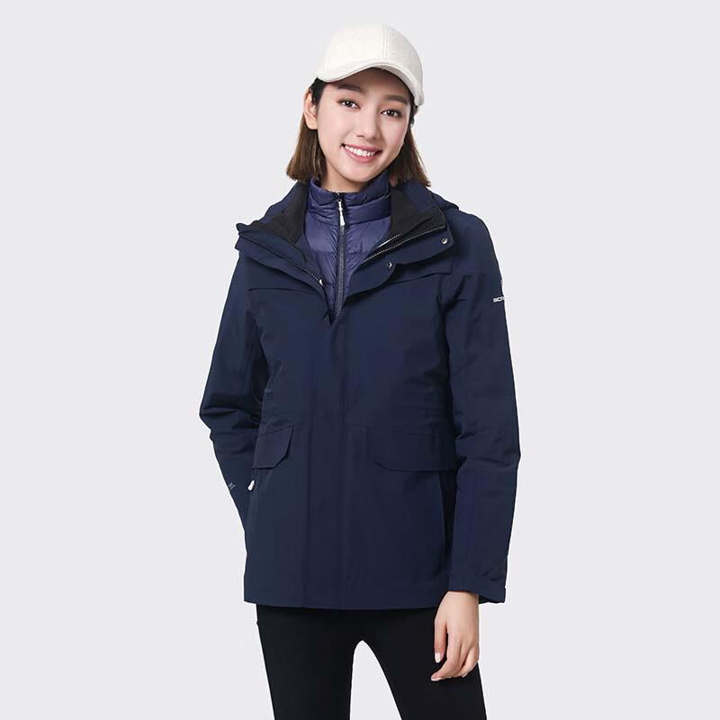 SCALER F2402708 Unisex Goose Down 3-in-1 Outdoor Jacket