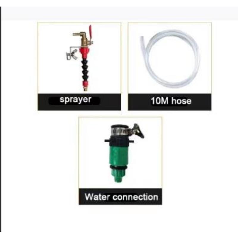 Системная насадка для запотевания охлаждающей жидкости, пыленепроницаемый распылитель воды для удаления пыли, машина для резки мрамора, кирпича, плитки, угловая шлифовальная машина, резак
