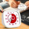 Square Countdown Timer Ultra Silent Kitchen Timer 60 Minutes Visual Timer  Reading Room