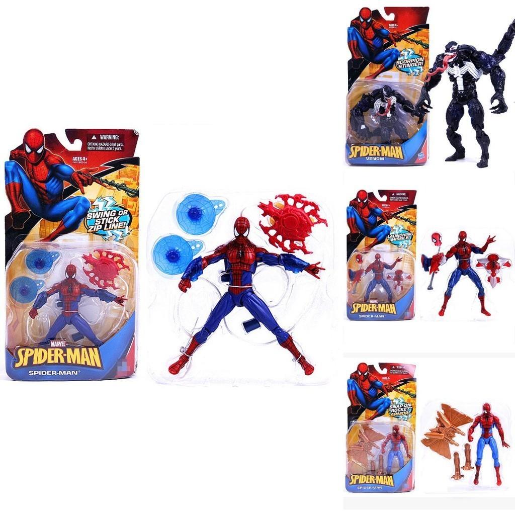 High-quality Marvel Superhero Figure Toy Set Including Cool Spider Man Venom And Lizard Dolls For Kids And Collectors