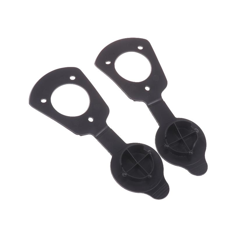 1/2/4 Pcs Flush Mount Fishing Boat Rod Socket Pvc Fishing Rod Holder Cap Gasket Kayak Boat Canoe Tackle Support Accessories