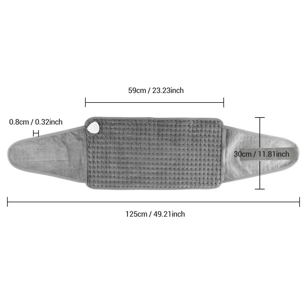 Мягкий плюшевый пояс для талии, электрический пояс с вилкой EU US UK, согревающий пояс, согревающие изделия