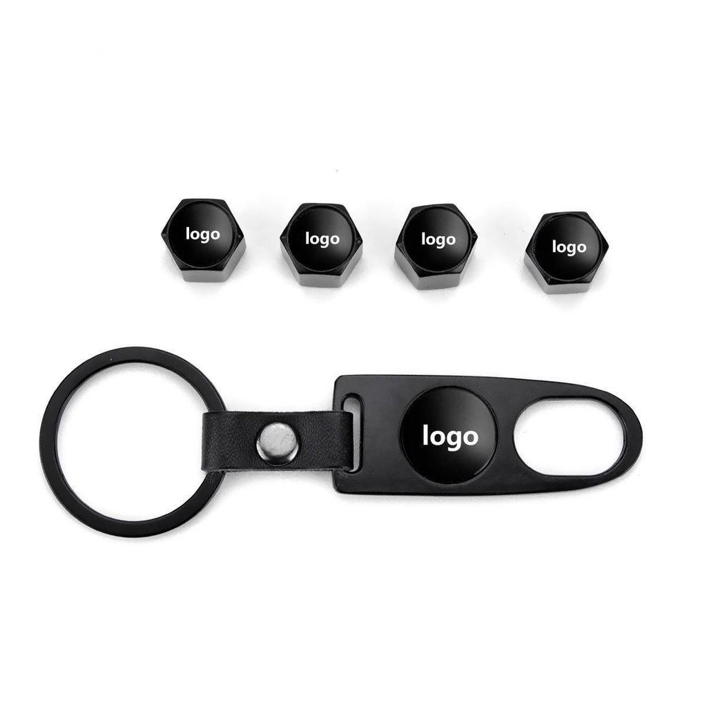 Персонализированные противоугонные колпачки для автомобильных шин с кожаной пряжкой