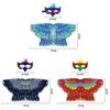 Kids Costume Accessory With Wings And Sewn Details For Holiday Celebrations