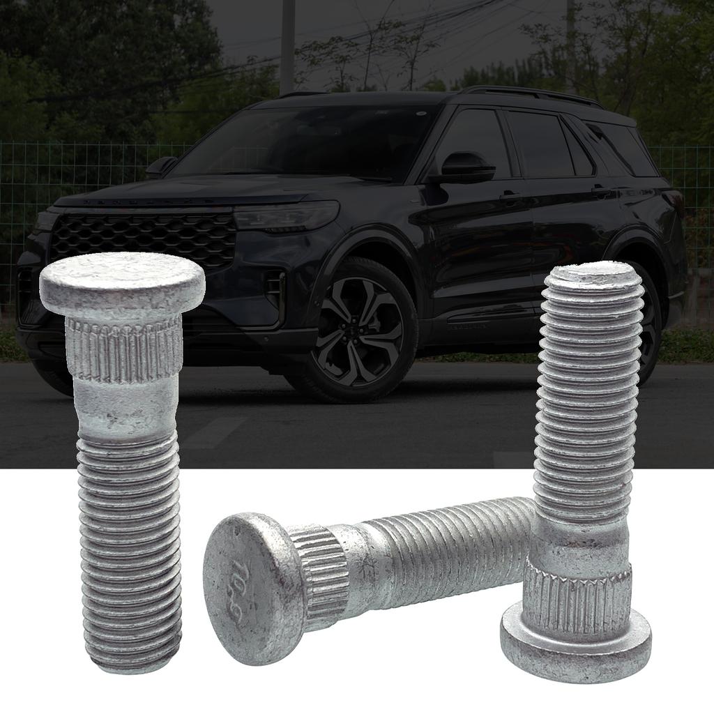Транспортные средства Прочные и надежные 9 мм ступица прицепа/пресс-шпильки для колес Удлиненная гайка проушины колеса Крепление для шин M12x1,5, 10 шт.