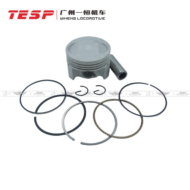 TVS110 53.5mm Piston Ring Set With Assembly Motorcycle Engine Cylinder Repair Replacement