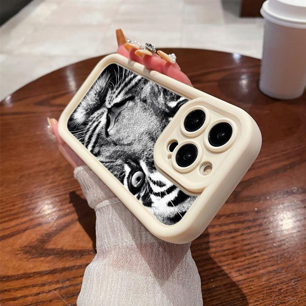 LZ30 Tiger Lion Cat силиконовый чехол для телефона Samsung A15 A35 S24 S23 Ultra S22 S21 Plus S20 FE A05 A06 A54 A55 A53 A14 M15 противоударный задний чехол