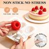 3D Raspberry Silicone Molds, 6 Cavity Fruit Molds Silicone, BPA free