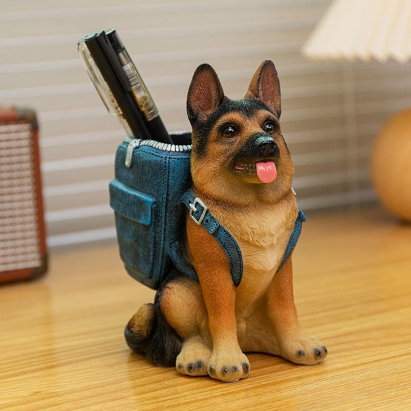 3D Silicone Mold Silicone Casting Mould Collie Shape Silicone Craft Molds for Making Concrete Resin Flower S