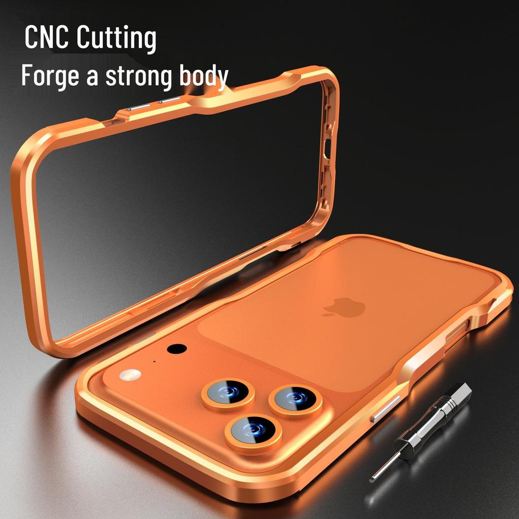 Металлический чехол-крышка для iPhone17 Air Razor Edge Pro/Pro Max