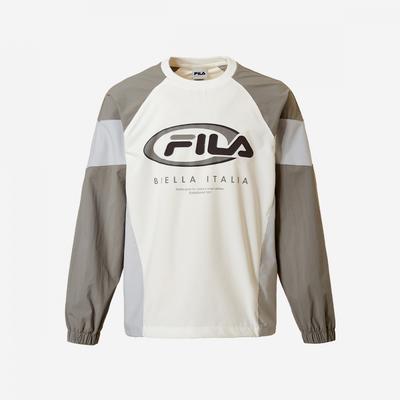 Fila Однотонная тканая толстовка с цветными блоками Fs2pog3105x Swh
