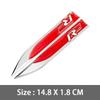 2pcs Metal 3D R line Logo Rline Car Fender Side Wing Emblem Badge Sticker For VW Golf 6 5 7 8 MK7 MK6 Tiguan Polo Sagitar Lavida BA5 vngk1