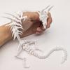 Dragon Bone Ornament 3D Printing Moveable Joints Playable Creature Figure Car Home