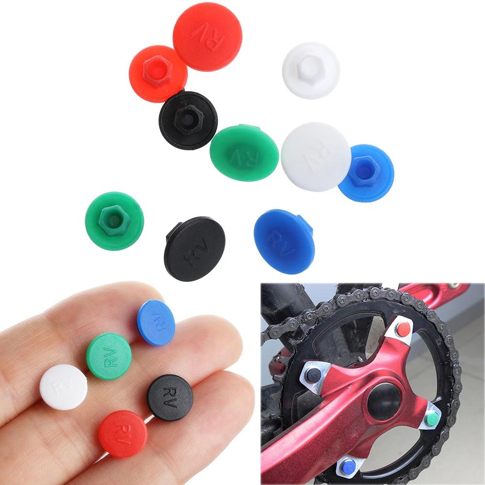 Bicycle Stem Protective Mountain Bike M5 Screw Dust-Proof Bike Headset Stem Hexagon Screws Cap Screw Caps Hexagon Bolt Cover
