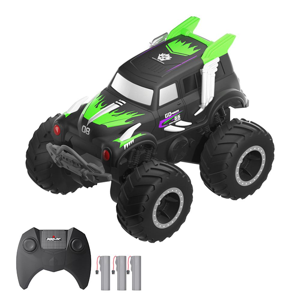 Remote Control Stunt Car, 2.4 GHz 4WD Dual-Side Driving Amphibious Off-Road Vehicle All Terrain