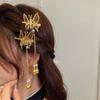 Butterfly Three-dimensional Tassel Hairpins Hair Pins Accessories Pins Ornaments Jewelry