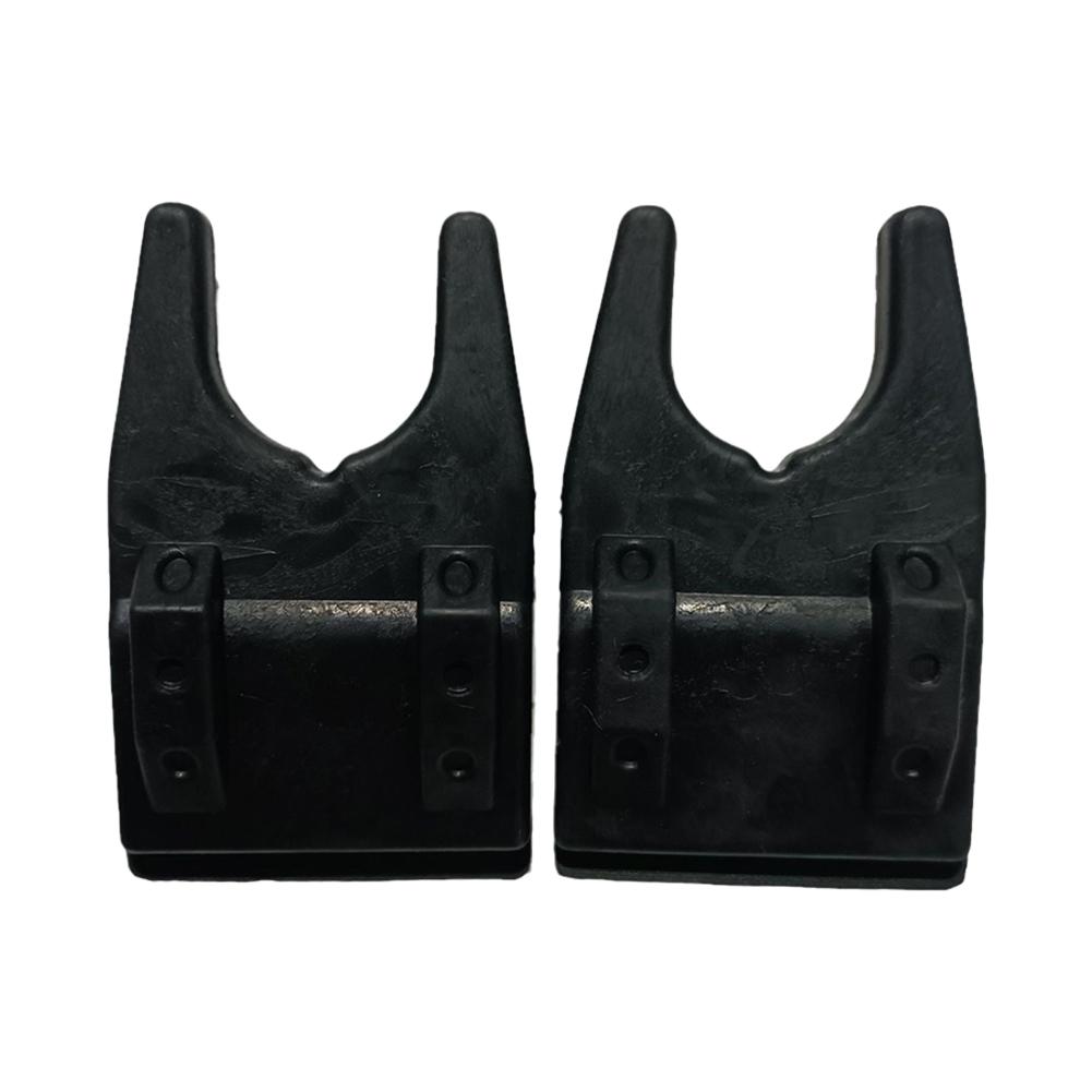 1 пара Портативный Держатель Удочки Ведро Зажим-Кронштейн для Удочки Силиконовый Неповреждающий Линию Подставка-Отдых для Удочки Аксессуары