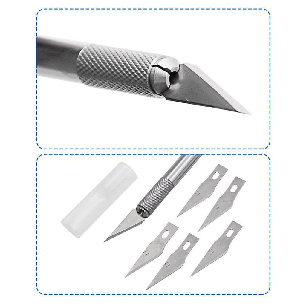 Exacto Knife for Crafting Manual Rubber Stamp Carving Penknife Art Knife for Crafting Modeling Knife
