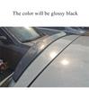115CM  PU Glossy Black Car Rear Roof Lip Spoiler Lip Wing Tail