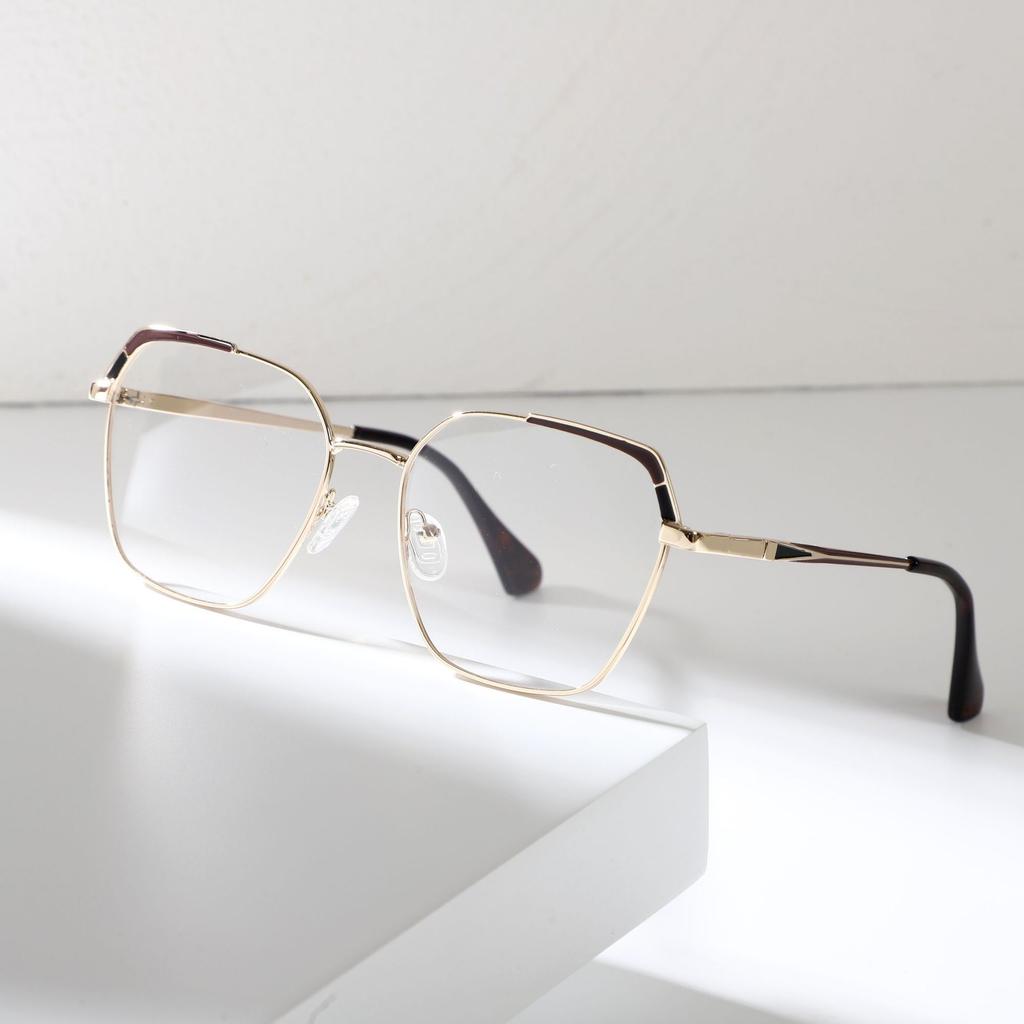 Оправа для очков от близорукости Металлическая оправа для очков Оправа для очков Мужская и женская одинаковая Оправа для очков для грамотности
