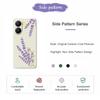 For Xiaomi Redmi Turbo 4 5G/Poco X7 Pro 5G Case Lavender Pattern Printing Straight Edge TPU Phone Back Cover