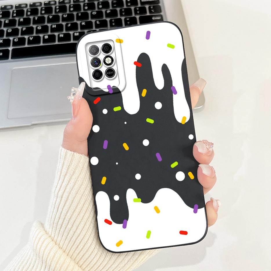 Чехол для Infinix Note 8i X683 X683B Роскошный Художественный Расписной Чехол Мягкий ТПУ Чехол для Телефона Для Infinix Note 8 X692 Note8 Note8i Задняя Крышка
