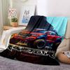 1pc Raptor Truck Blanket Lightweight Flannel Blanket Throw Blanket For Sofa, Bed, Travel, Camping, Livingroom, Office, Couch