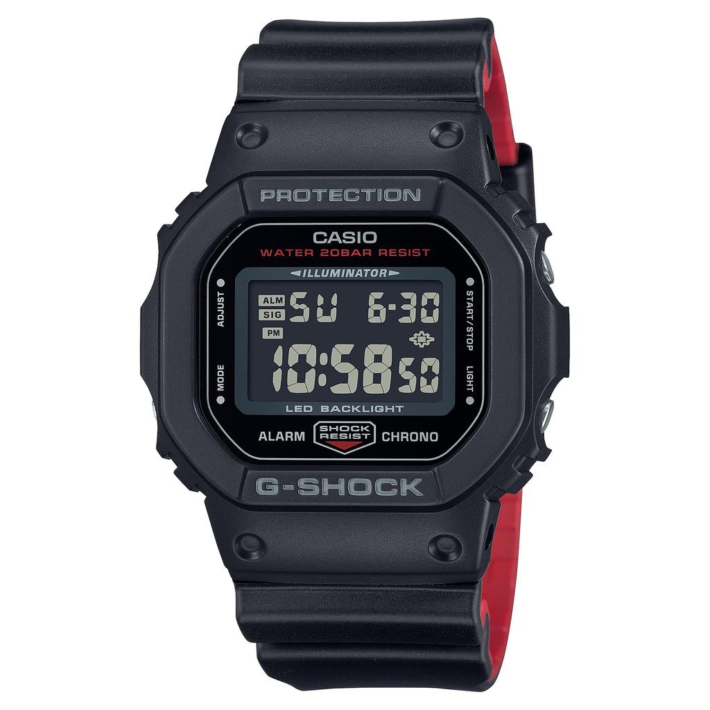 Часы CASIO Overseas Модель G-SHOCK DW-5600UHR-1 Мужские [Товар]