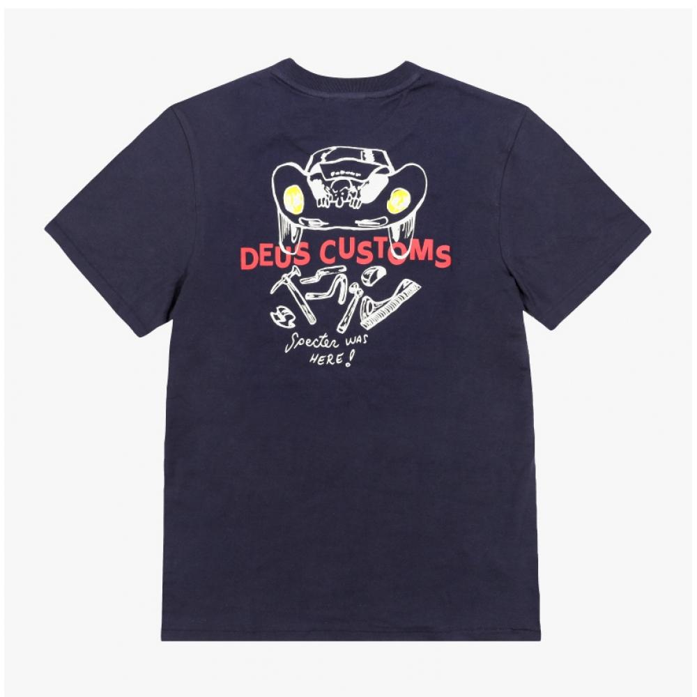 DeuS Ex Machina Мужская футболка SpecTer workShop Dmf241540b