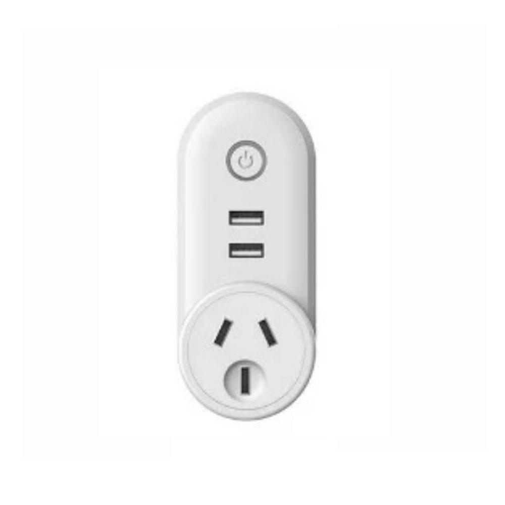 Адаптер питания Smart Power Plug WiFi Электрическая розетка ЕС США Австралия Великобритания GE Гнездо USB Время Дистанционное управление с помощью приложения Smartlife Alexa Google Home