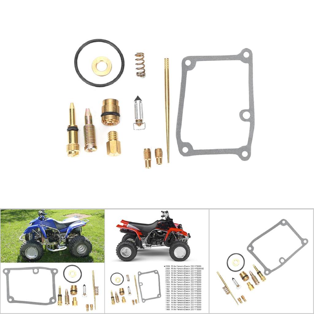 Комплект для переборки и ремонта карбюратора подходит для Yamaha Blaster 200 YFS200 YFS200SE 19882006