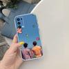 Прозрачный чехол Heartstopper для Samsung Galaxy A04 A04S A14 A23 A34 A54 M23 M33 M52 M53