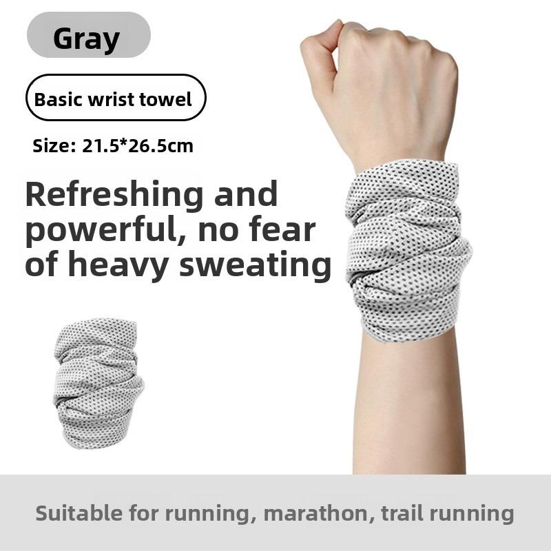 Sports Anti-Sweat Wristband for Running - Cold-Feeling Wrist Support - Fitness Equipment for Both Men and Women - Breathable and Portable